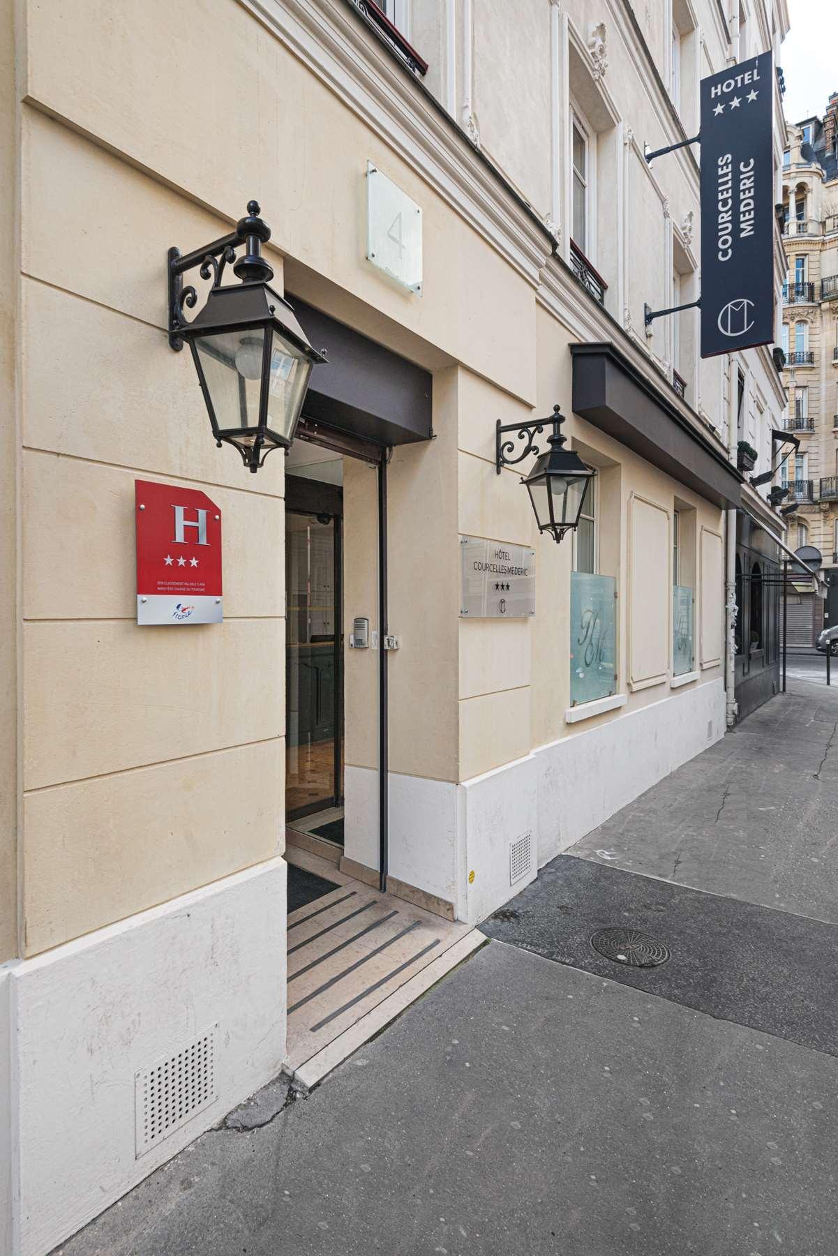 ホテル Courcelles Mederic パリ エクステリア 写真