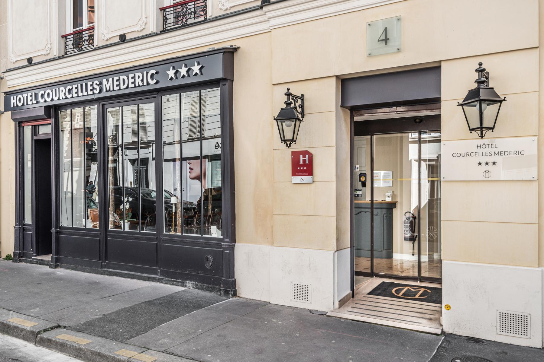 ホテル Courcelles Mederic パリ エクステリア 写真